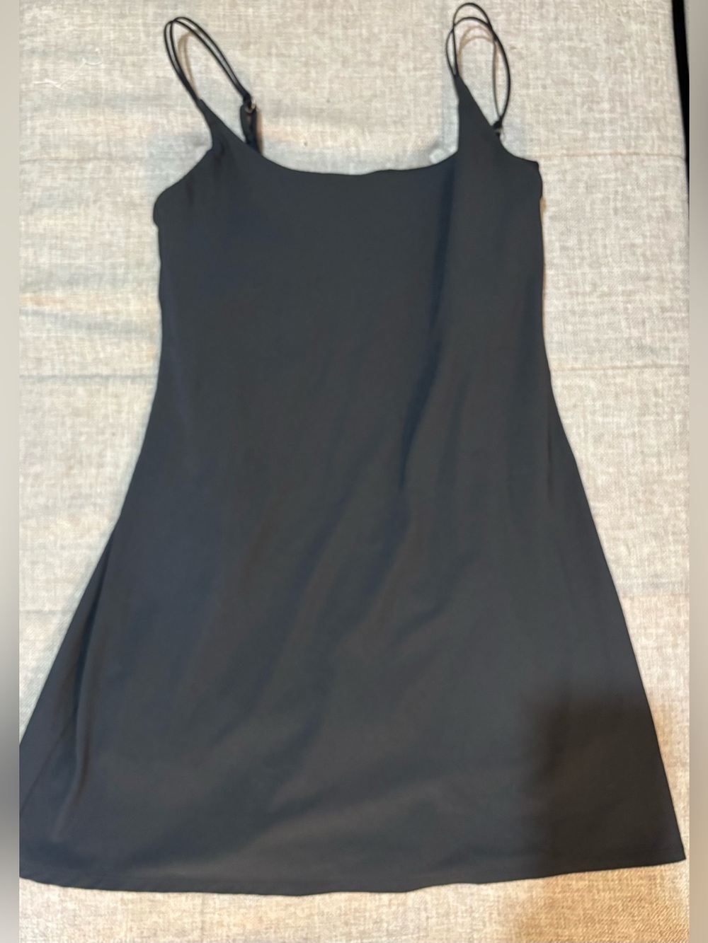 Abercrombie Traveler Mini Dress Skort Onyx Black XS Petite